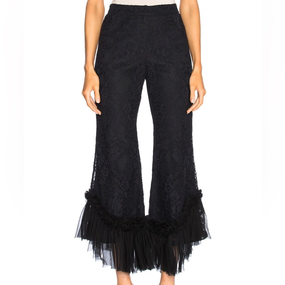 Alexis Cedric Flare Pants with Tiered Ruffle Hem - Picture 2 of 5